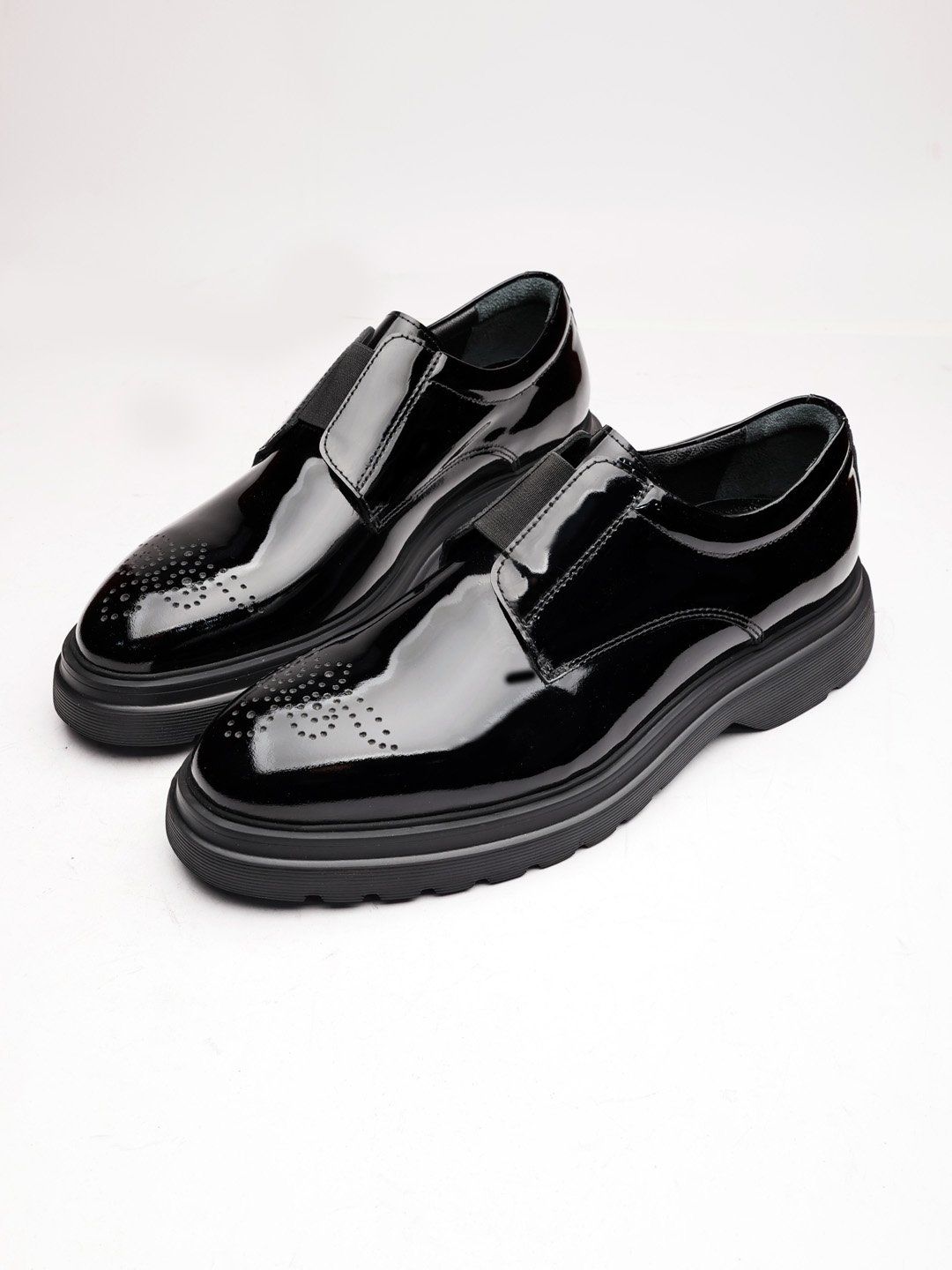 Patented Black Bari Men Classic Shoes