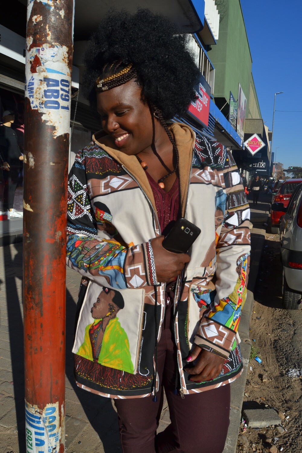 Modern Traditional winter hoodie
