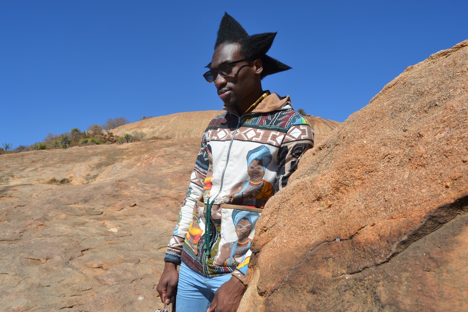 Modern Traditional winter hoodie