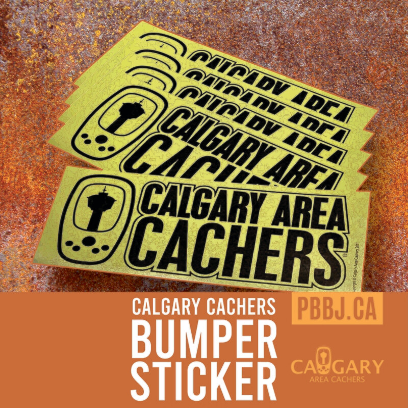 Calgary Cachers Bumper Sticker
