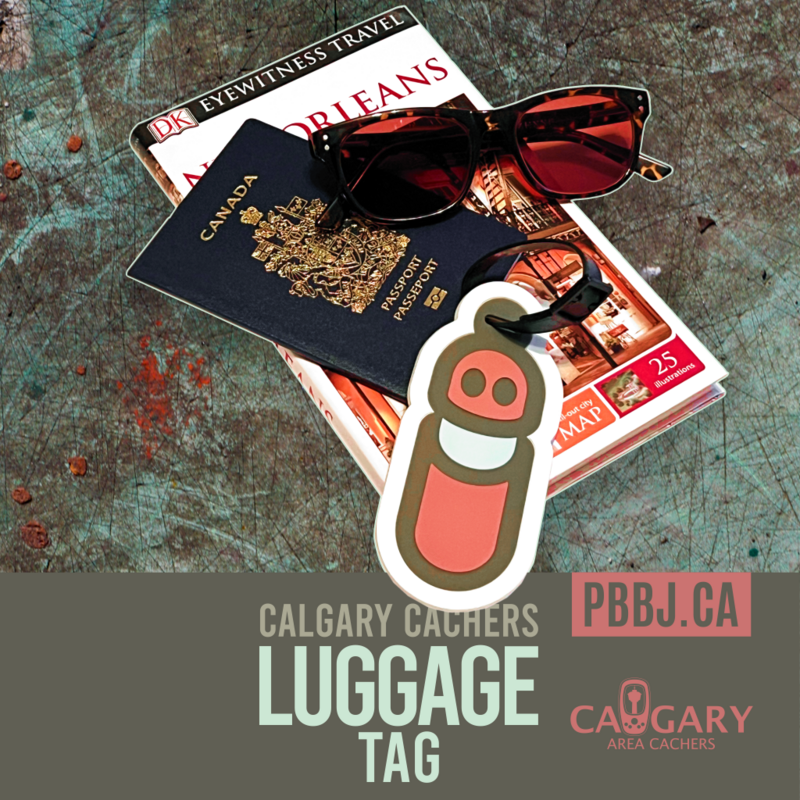 Calgary Cachers Luggage Tag