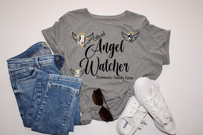 Angel Watcher Adult Short Sleeve Shirt