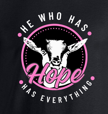 He Who Has HOPE Adult Short Sleeve Shirt