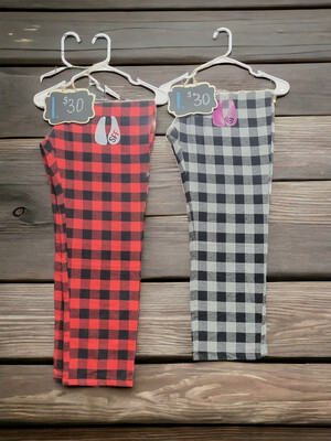 Buffalo Check Flannel PJ pants