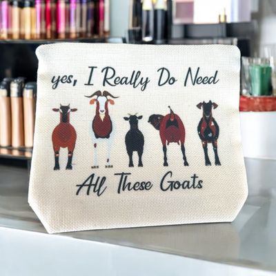 Goat Make-up Bag