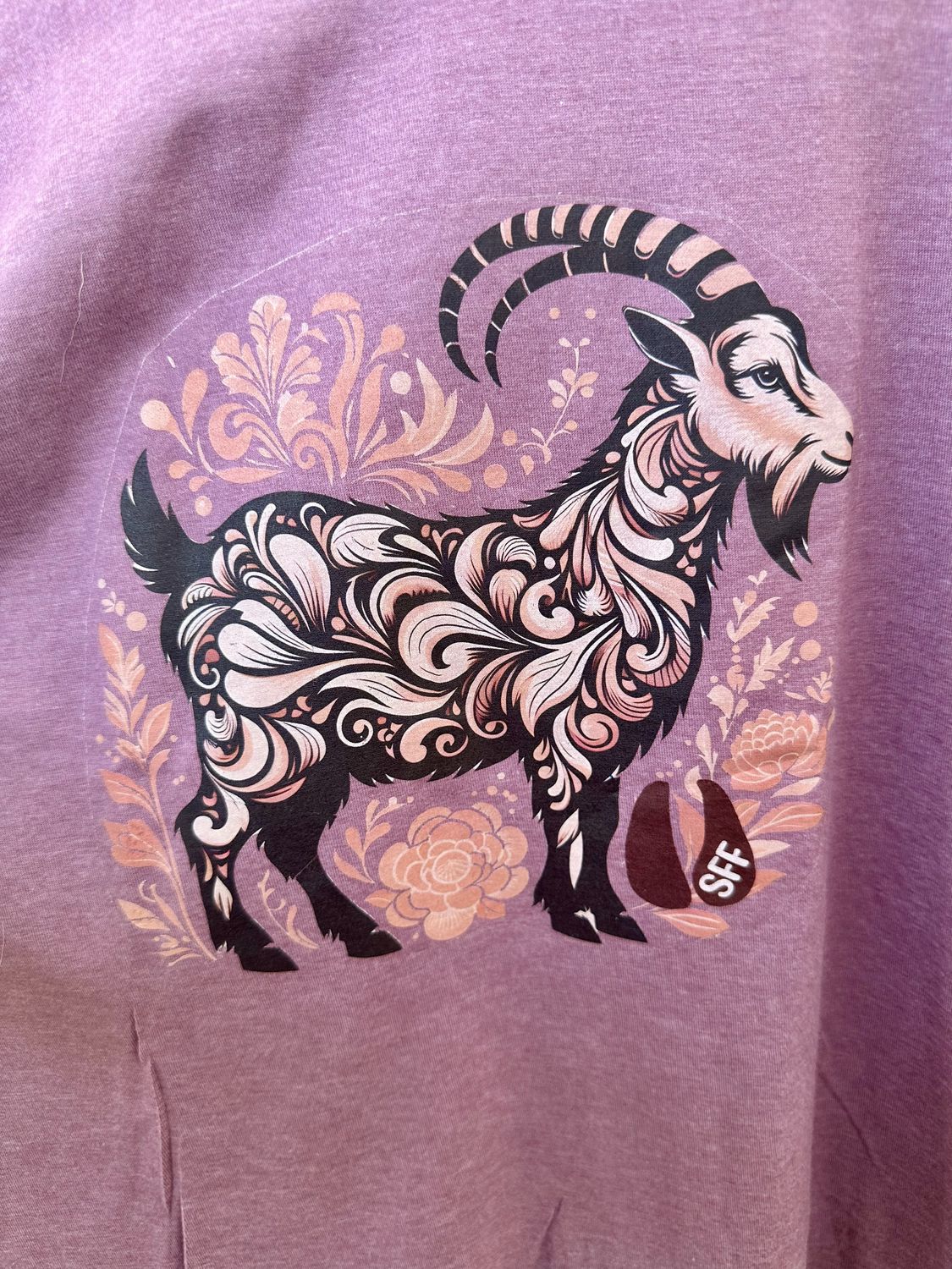 Fancy Goat Adult Short Sleeve Shirt
