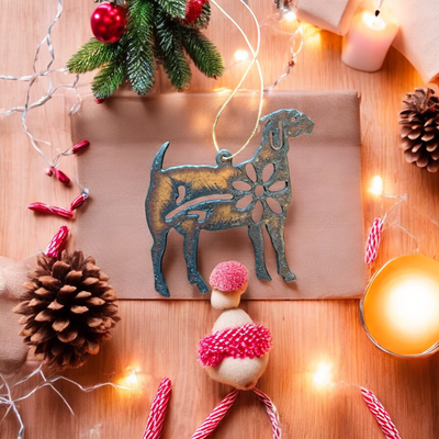 Metal Farm Ornaments