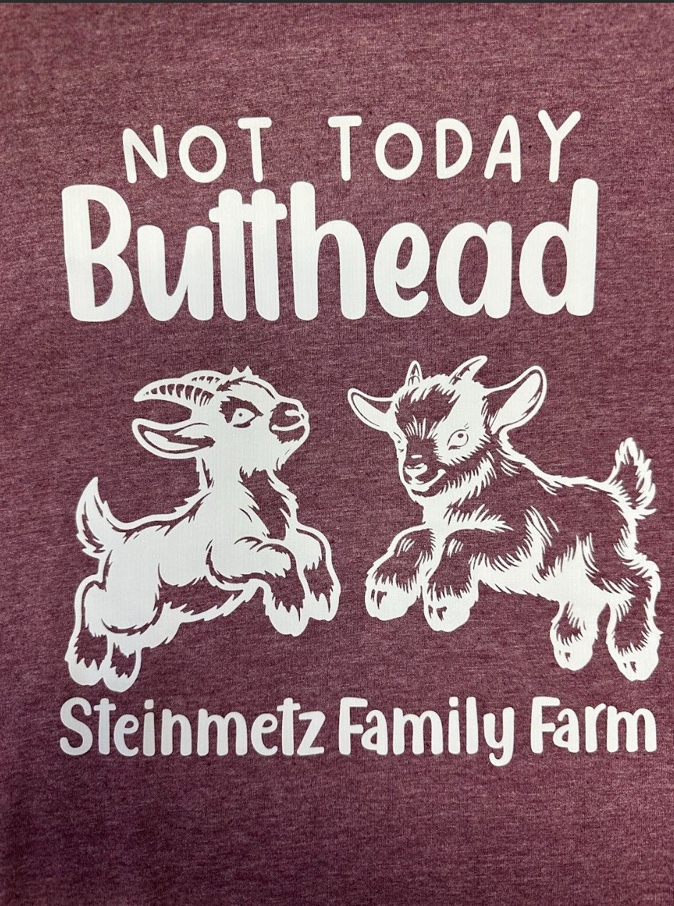 Not Today Butthead Adult Short Sleeve Shirt