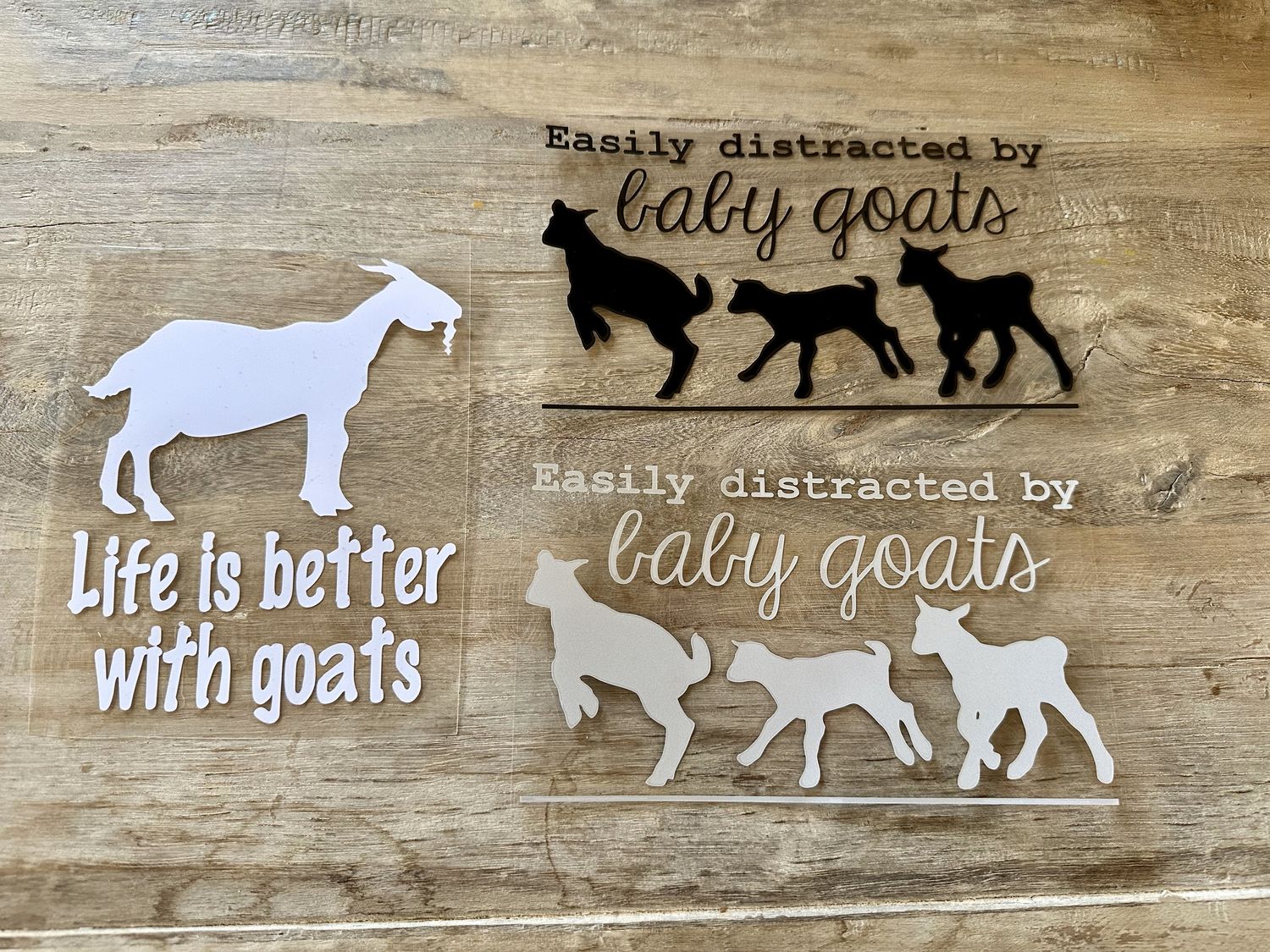 Goat Car Decals