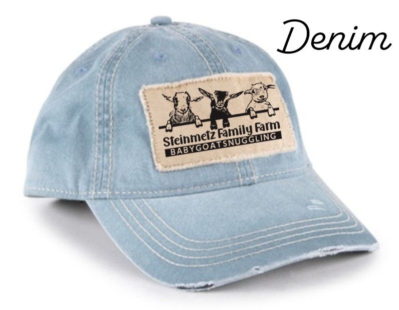 Ladies Vintage Patch Cap