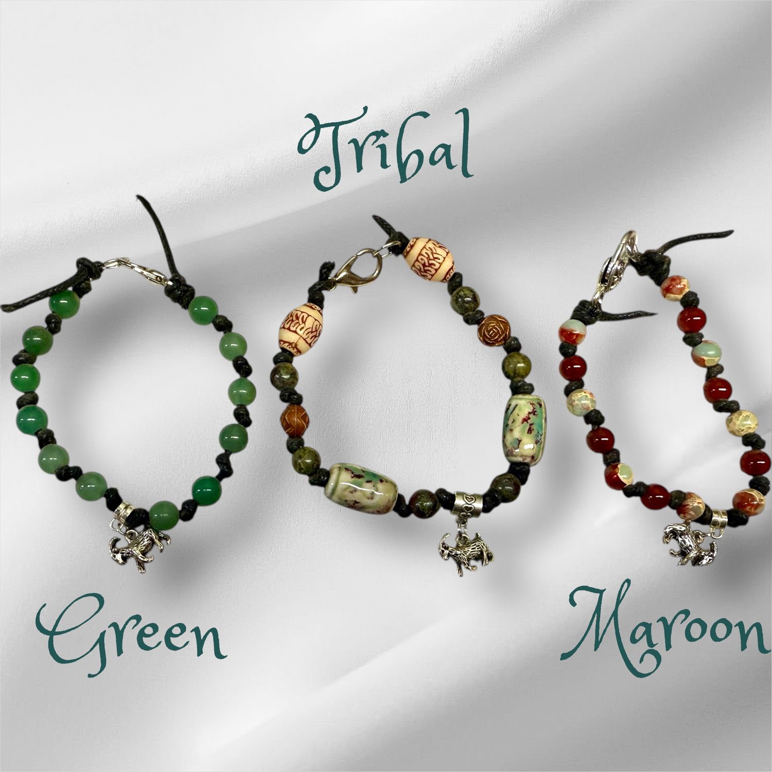 Hope Bead &amp; Rope Bracelets