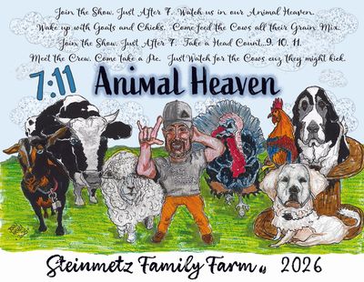 2026 Steinmetz Family Farm Calendar