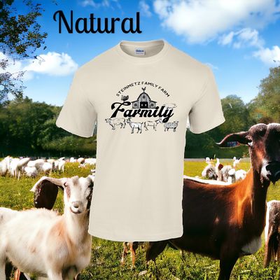 Farmily  Adult Short Sleeve Shirt