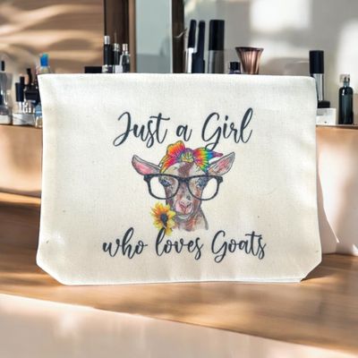 Goat Make-up Bag