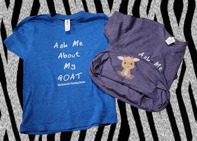 Kids- Ask Me About My Goat Short Sleeve Shirt