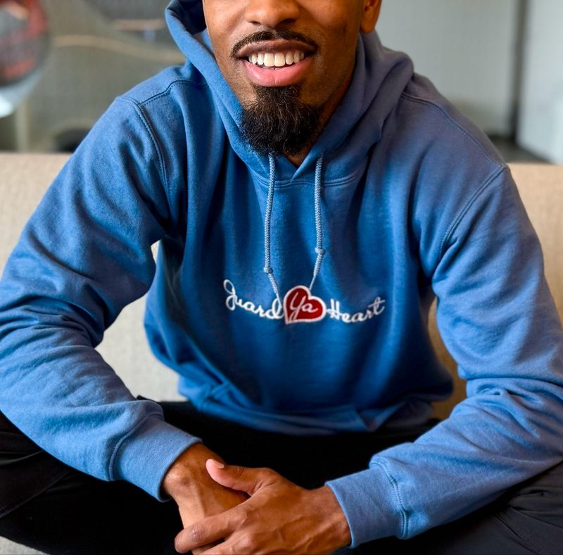 Guard Ya Heart Embroidered Hoodie