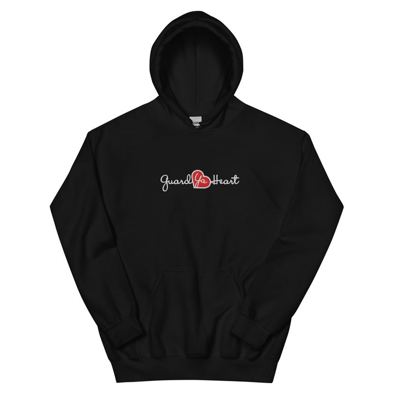 Guard Ya Heart Embroidered Hoodie