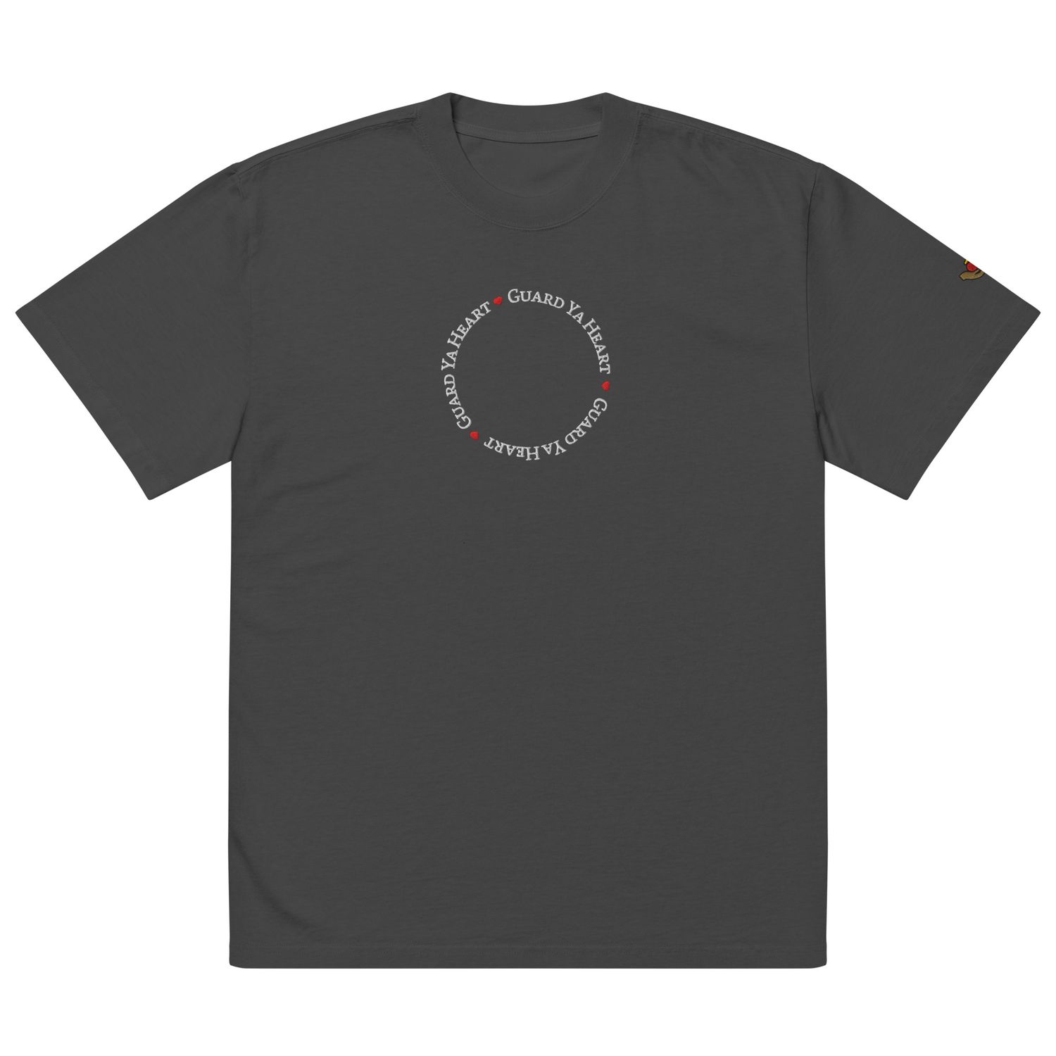 Emblem Embroidered Oversized tee