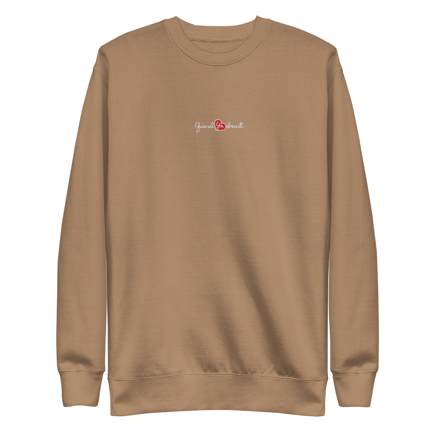 Guard Ya Heart Embroidered Sweatshirt