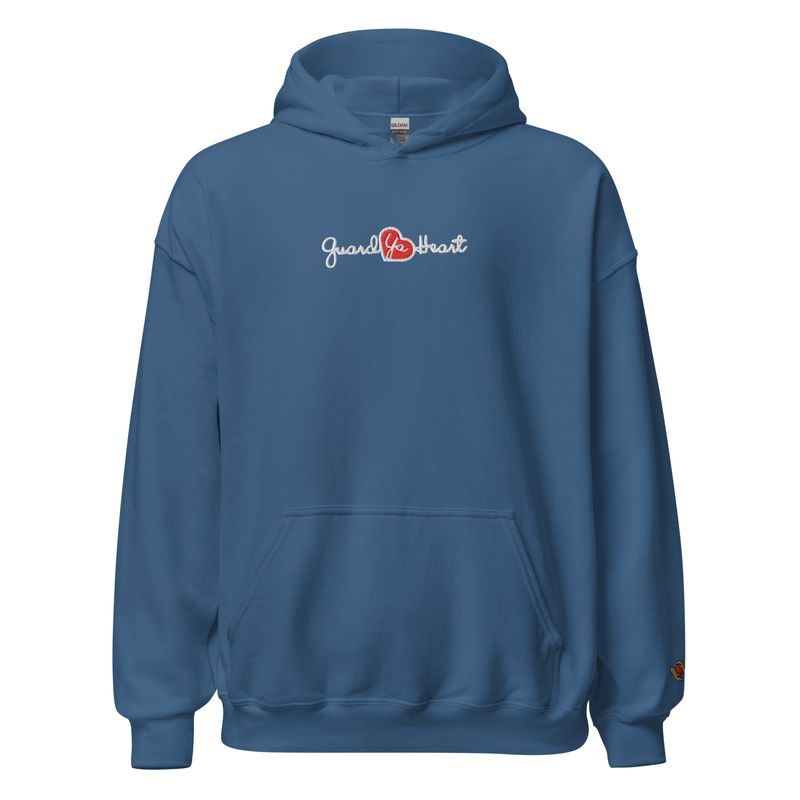 Guard Ya Heart Embroidered Hoodie