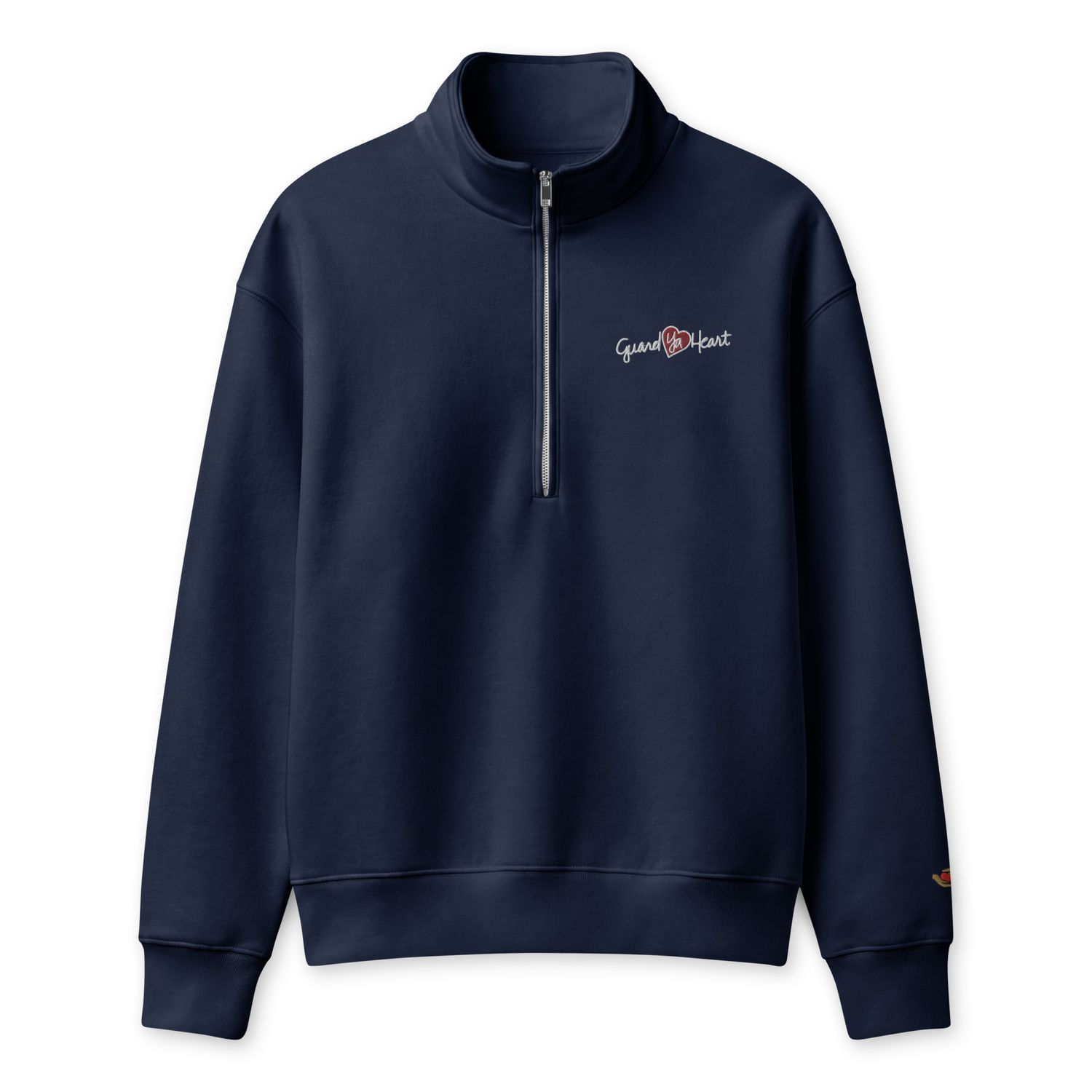 Guard Ya Heart half-zip pullover