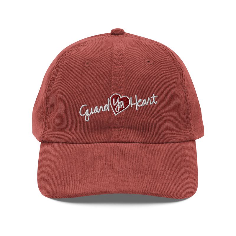 Guard Ya Heart Vintage corduroy cap