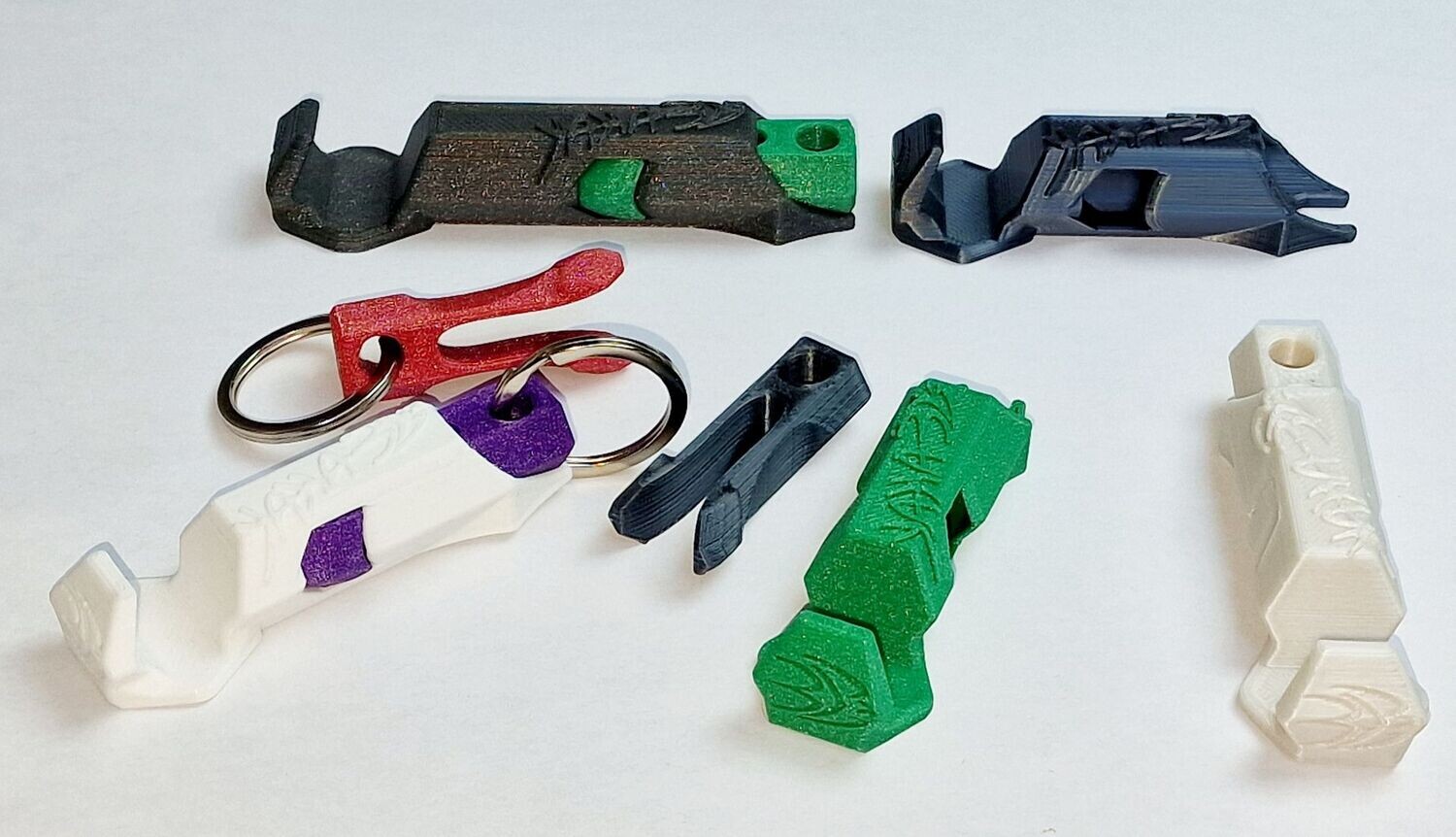 Support de téléphone sur porte clé détachable