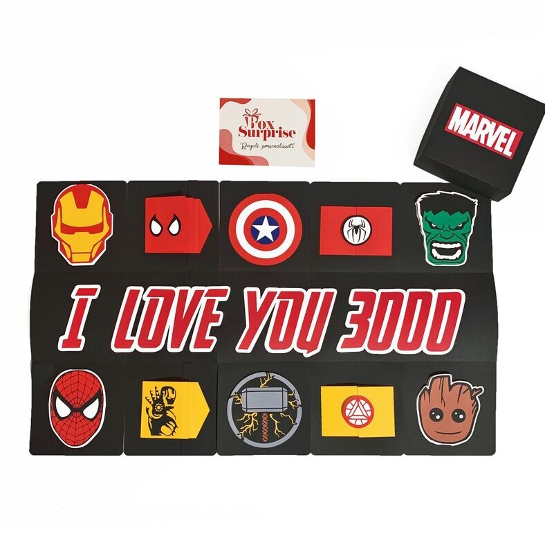 Infinity Box - Personalizza il tema Marvel