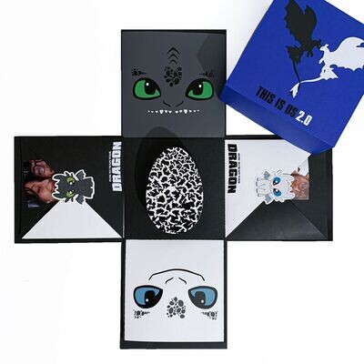 Explosion box Dragon Trainer: Sdentato e Furia Chiara