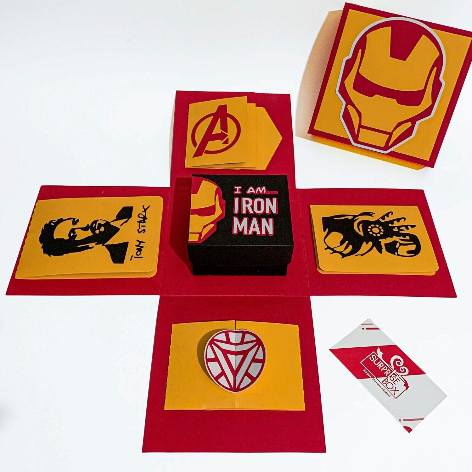 Explosion box Iron Man