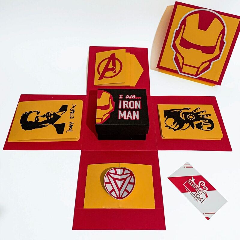 Explosion box Iron Man