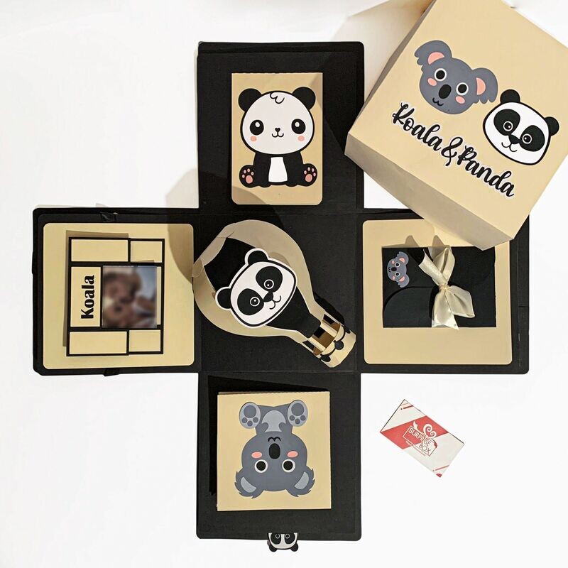 Explosion box Coppia Animali (VERSIONE BIG)