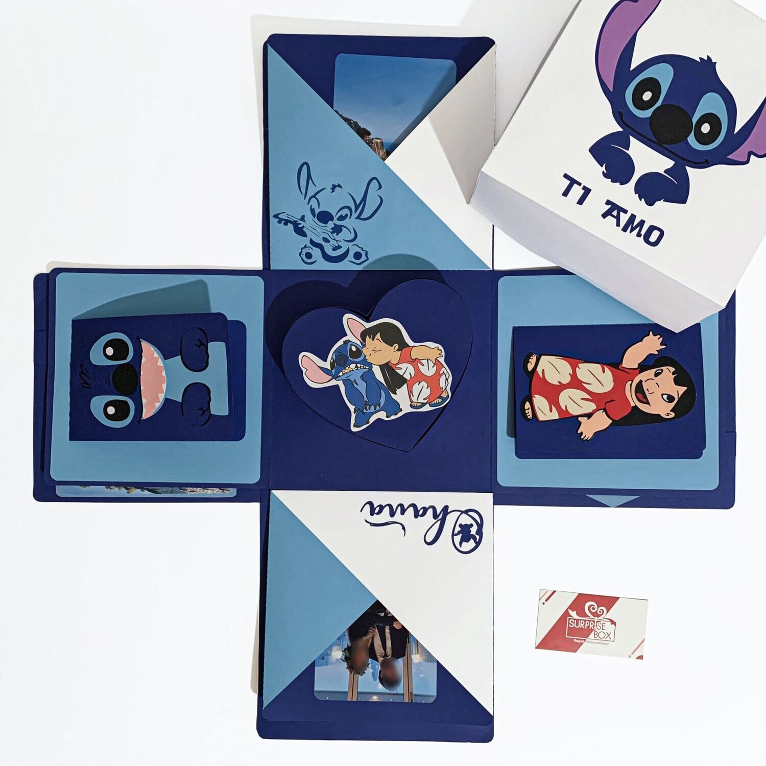 Explosion box Lilo&Stitch