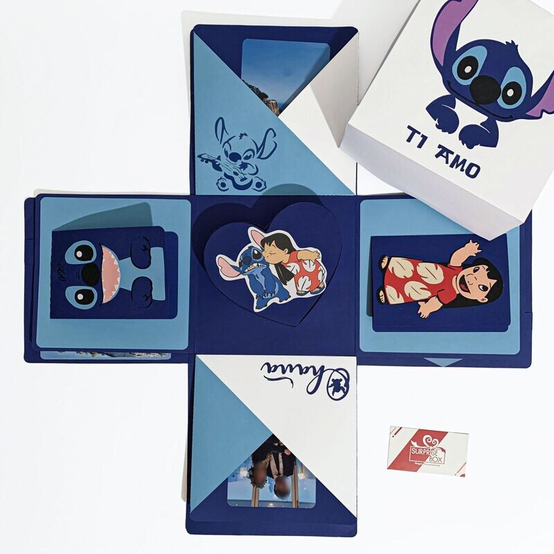 Explosion box Lilo&Stitch