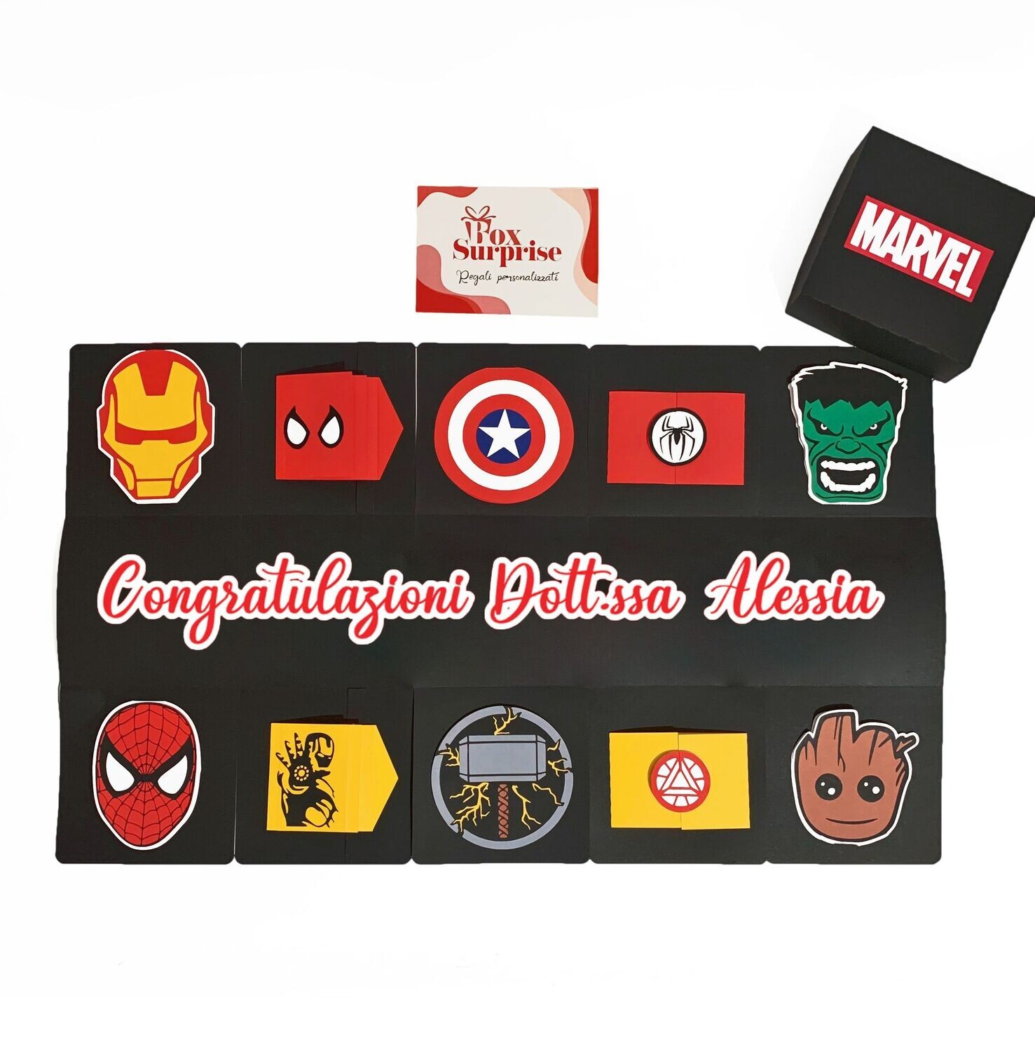 Infinity Box Marvel/Laurea