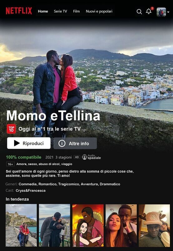 Cornice LOVEFLIX (solo formato PDF o JPG)