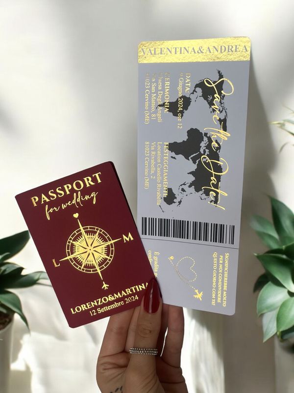 Passaporto&Boarding Pass Bordeaux