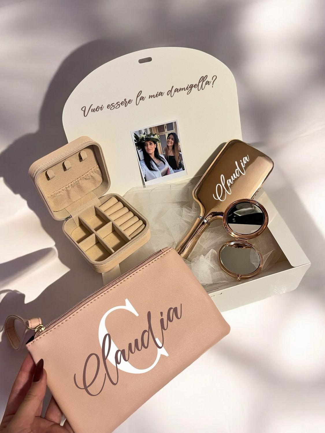 Box accessori rosa (4 PRODOTTI)