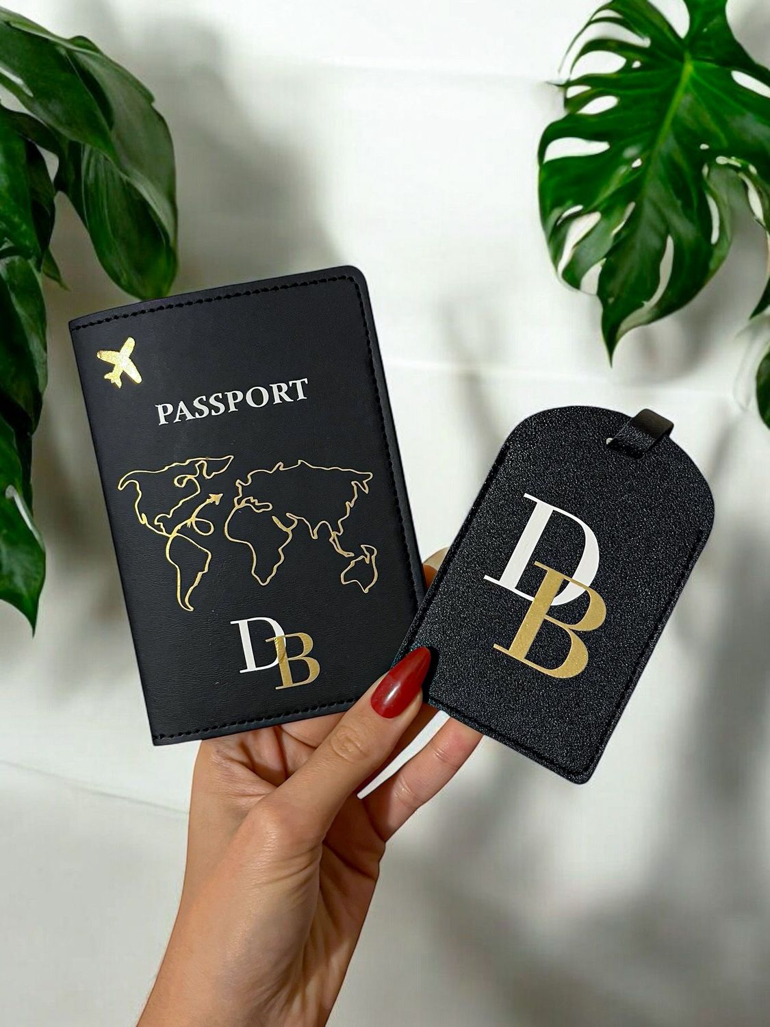 Custodia Passaporto&Etichetta Valigia