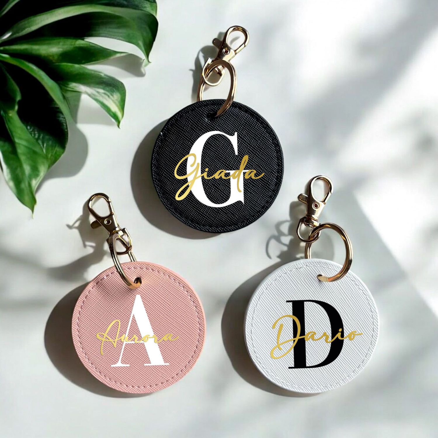 Portachiavi ecopelle