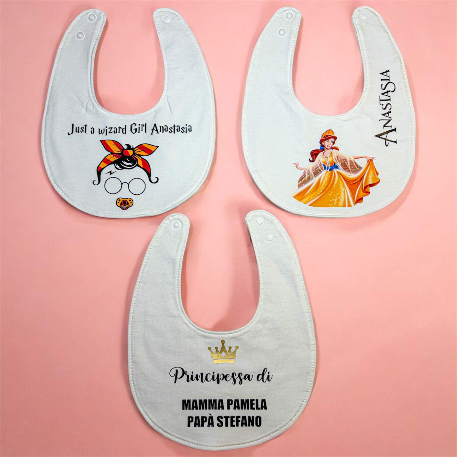 Bavaglino personalizzato Bavaglino personalizzato