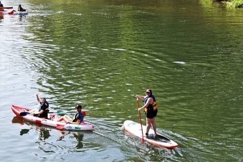 Descente en paddle durée : 1 heure (5km)