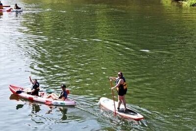 Balade en paddle sur l'Yonne
durée : 1 heure