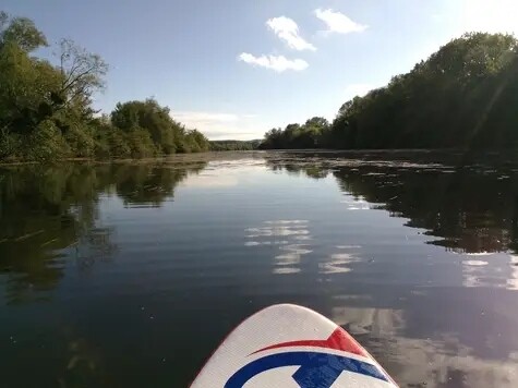 Randonnée  en paddle LA JOURNEE durée  : 6 heures (20km)