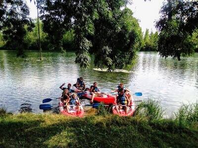 Balade en kayak sur l'Yonne durée : 1 heure