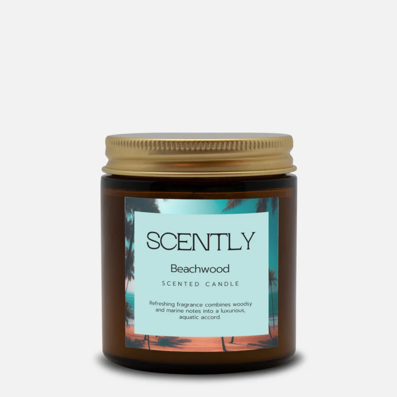 Beachwood Scented 4oz Candle