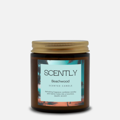 Beachwood Scented 4oz Candle