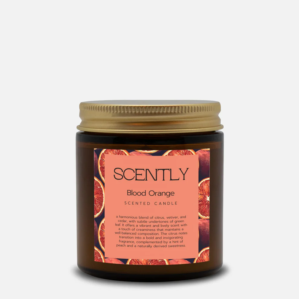 Blood Orange Scented 4oz Candle