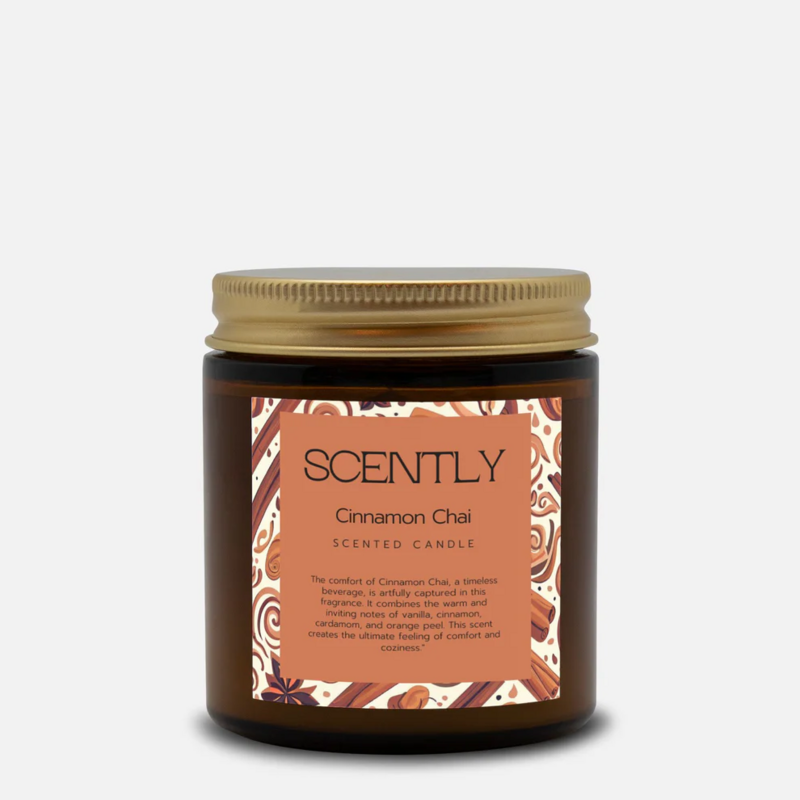 Cinnamon Chai Scented 4oz Candle