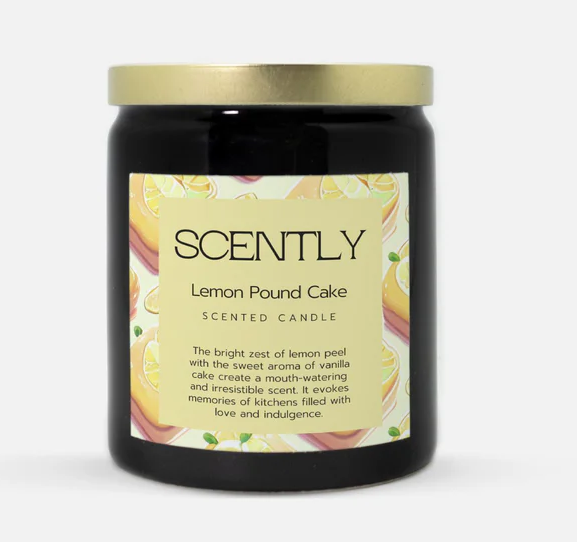 Lemon Pound Cake Scented 8oz Candle